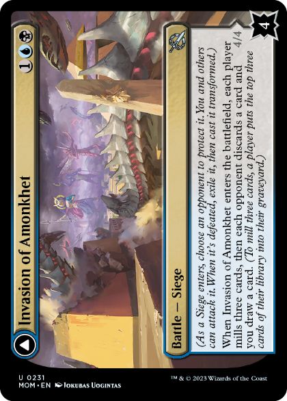 【ENG】《アモンケットへの侵攻/Invasion of Amonkhet》[MOM]