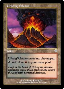 【ENG】【Foil】《アーボーグの火山/Urborg Volcano》[INV]