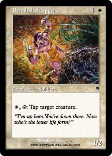 【ENG】【Foil】《ベナリアのわな師/Benalish Trapper》[INV]