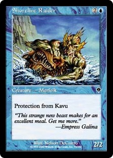 【ENG】【Foil】《海辺の略奪者/Shoreline Raider》[INV]