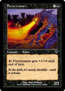 【ENG】【Foil】《火吐きカヴー/Firescreamer》[INV]