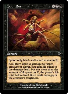 【ENG】【Foil】《霊魂焼却/Soul Burn》[INV]