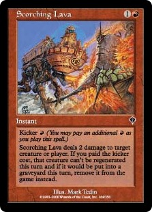 【ENG】【Foil】《焦熱の溶岩/Scorching Lava》[INV]