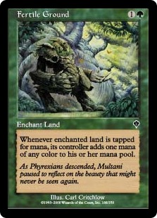 【ENG】【Foil】《肥沃な大地/Fertile Ground》[INV]