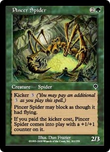 【ENG】【Foil】《はさみ蜘蛛/Pincer Spider》[INV]