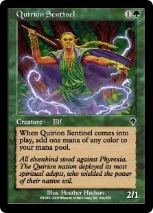 【ENG】【Foil】《クウィリーオンの歩哨/Quirion Sentinel》[INV]