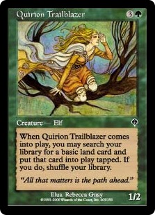 【ENG】【Foil】《クウィリーオンの先駆者/Quirion Trailblazer》[INV]