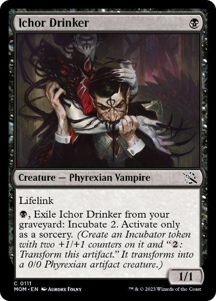 【ENG】【Foil】《胆液飲み/Ichor Drinker》[MOM]