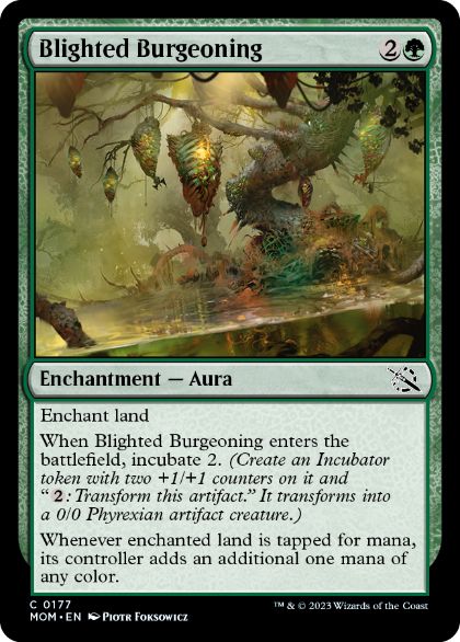 【ENG】【Foil】《荒廃した芽ぐみ/Blighted Burgeoning》[MOM]