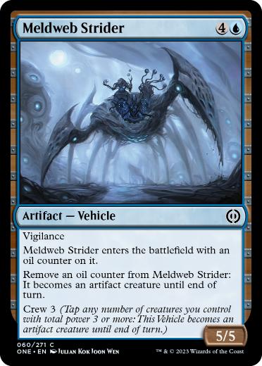【ENG】【Foil】《脳網の徘徊者/Meldweb Strider》[ONE]