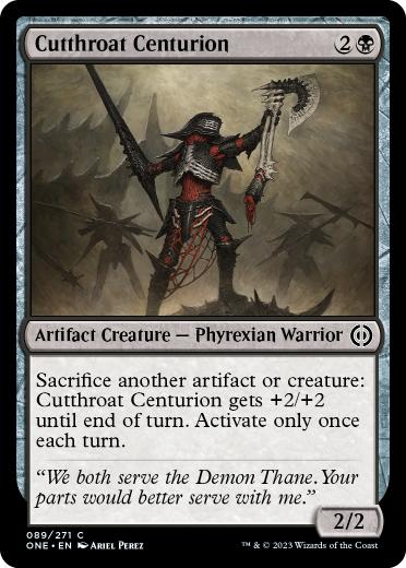 【ENG】【Foil】《殺しの百長/Cutthroat Centurion》[ONE]