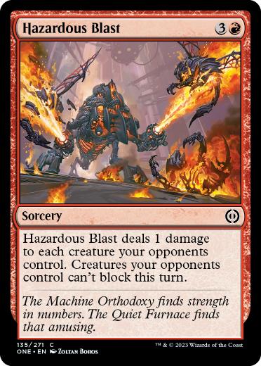 【ENG】【Foil】《危険な爆風/Hazardous Blast》[ONE]