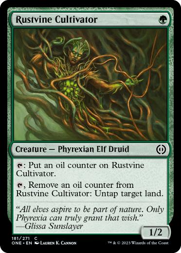 【ENG】【Foil】《錆蔦の培養者/Rustvine Cultivator》[ONE]