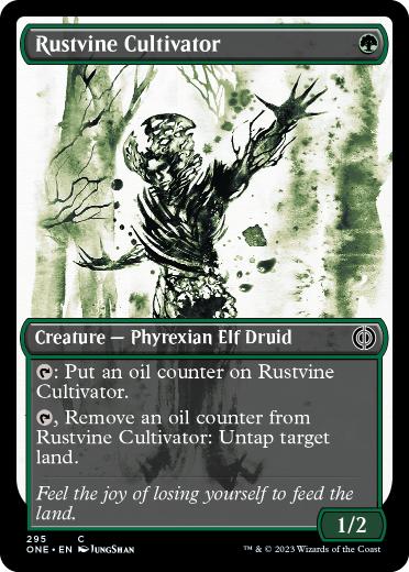 【ENG】【Foil】■ショーケース■《錆蔦の培養者/Rustvine Cultivator》[ONE]