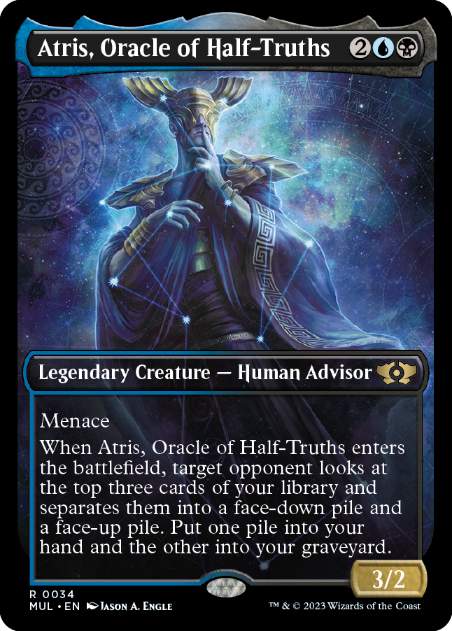 【ENG】《半真実の神託者、アトリス/Atris, Oracle of Half-Truths》[MUL]