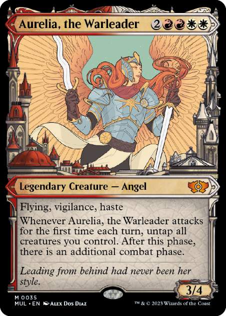 【ENG】《戦導者オレリア/Aurelia, the Warleader》[MUL]