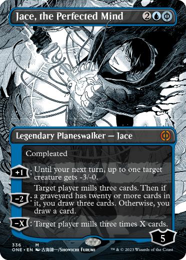 【ENG】【Foil】■ボーダーレス■《完成化した精神、ジェイス/Jace, the Perfected Mind》[ONE]