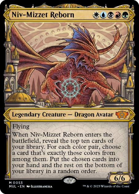 【ENG】《ニヴ＝ミゼット再誕/Niv-Mizzet Reborn》[MUL]