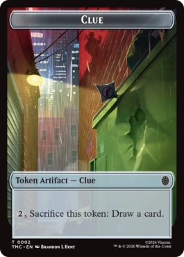 【ENG】《手掛かり+ネズミトークン/Clue+Rat Token》[TMC]
