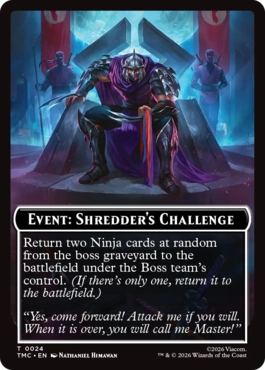 【ENG】《Event: Shredder's Challenge》[TMC]