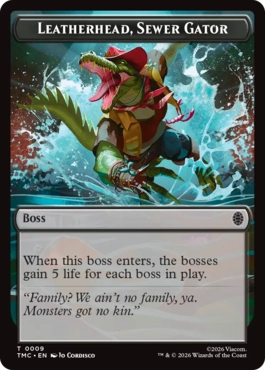 【ENG】《Leatherhead, Sewer Gator》[TMC]