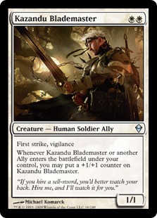 【ENG】《カザンドゥの刃の達人/Kazandu Blademaster》[ZEN]