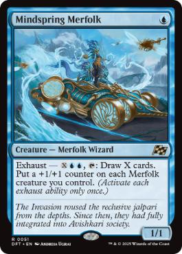 【ENG】《思考の泉のマーフォーク/Mindspring Merfolk》[DFT]