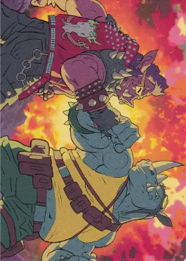 【JPN】(029)【アート・カード】ビーバップとロックステディ [TMT]