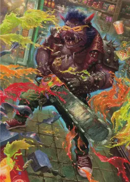 【JPN】(052)【アート・カード】猪突猛進、ビーバップ [TMT]