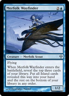【ENG】《マーフォークの道探し/Merfolk Wayfinder》[ZEN]
