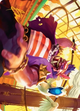 【ENG】(042)【箔押し】【アート・カード】スカル＆クロスボーン、ビーバップ [TMT]