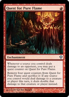 【ENG】【Foil】《純なる炎の探索/Quest for Pure Flame》[ZEN]