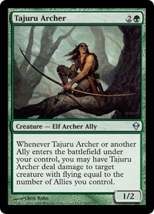 【ENG】《タジュールの射手/Tajuru Archer》[ZEN]