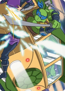 【ENG】(030)【箔押し】【アート・カード】トラブル解決コンビ、ドニーとレオ [TMT]