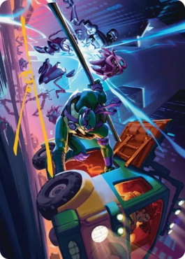 【ENG】(047)【箔押し】【アート・カード】クールな科学者、ドナテロ [TMT]