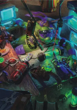 【ENG】(040)【アート・カード】チームの頭脳、ドナテロ [TMT]