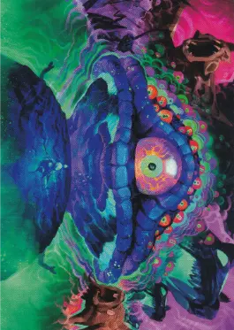 【ENG】(045)【アート・カード】お化けキノコ [TMT]