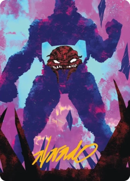 【JPN】(021)【箔押し】【アート・カード】ユートロムの武人、クランゲ [TMT]