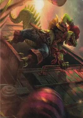 【JPN】(043)【アート・カード】アイアンゲーター、レザーヘッド [TMT]