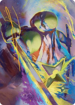 【JPN】(002)【箔押し】【アート・カード】レオナルドの奥義 [TMT]