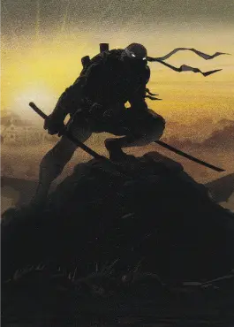 【JPN】(020)【アート・カード】下水道侍、レオナルド [TMT]