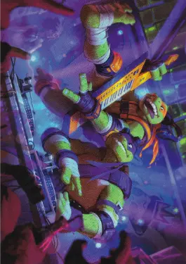 【JPN】(015)【アート・カード】パーティーはおまかせ、マイキーとドニー [TMT]