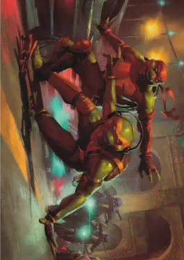 【ENG】(017)【アート・カード】トラブルメーカー、ラフとマイキー [TMT]