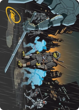 【JPN】(023)【箔押し】【アート・カード】ラスト・ローニンの奥義 [TMT]