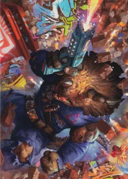 【JPN】(012)【アート・カード】銀河を彷徨うトリケラトン、ゾグ [TMT]