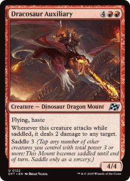 【ENG】《ドラコサウルスの援軍/Dracosaur Auxiliary》[DFT]