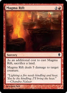 【ENG】【Foil】《マグマの裂け目/Magma Rift》[ZEN]