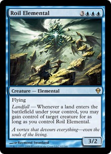 【ENG】《乱動の精霊/Roil Elemental》[ZEN]