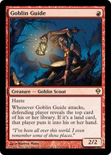 【ENG】《ゴブリンの先達/Goblin Guide》[ZEN]