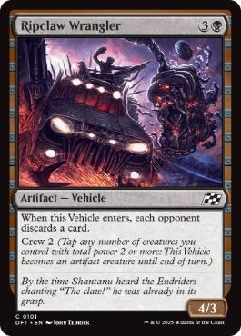 【ENG】【Foil】《裂爪の暴走車/Ripclaw Wrangler》[DFT]